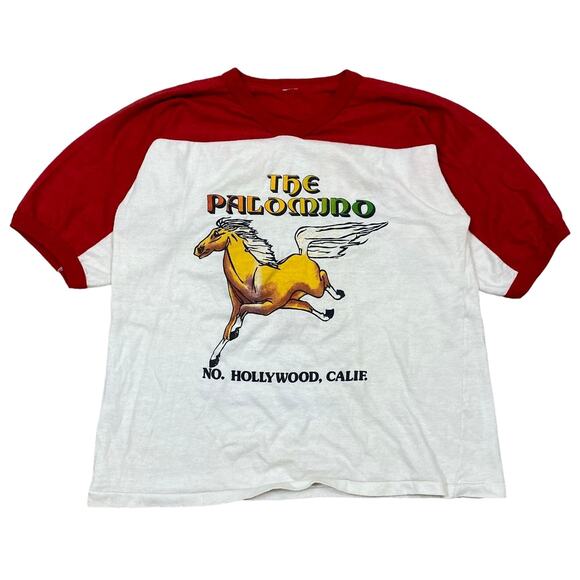 Palomino Other - VTG 70s The Palomino Club Shirt Medium North Hollywood Rock Venue
